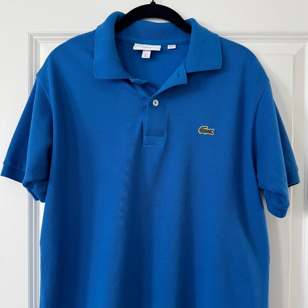 Blue Lacoste Shirt